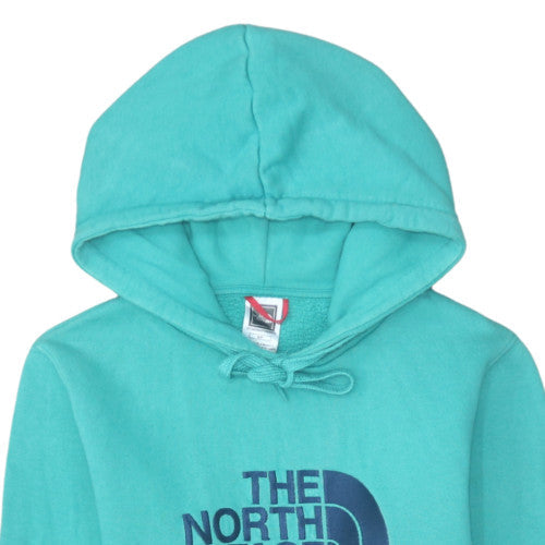 Womens UK Size S The North Face Blue Pullover Hoodie