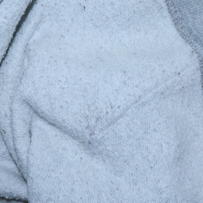 Womens UK Size S Hanes Grey Full Zip Hoodie