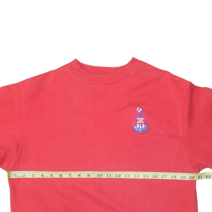 Mens UK Size M Champion Red Pullover Sweatshirt