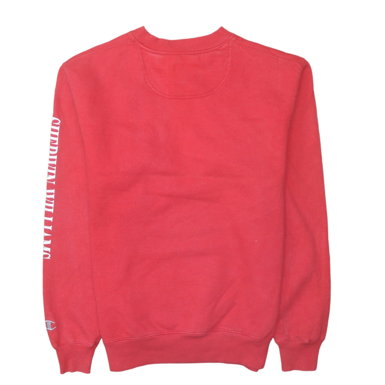 Mens UK Size M Champion Red Pullover Sweatshirt