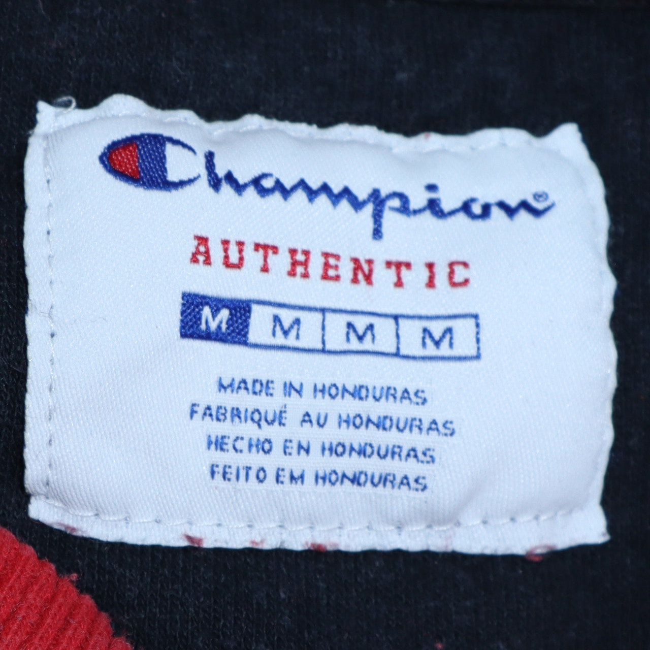 Mens UK Size M Champion Red Pullover Sweatshirt