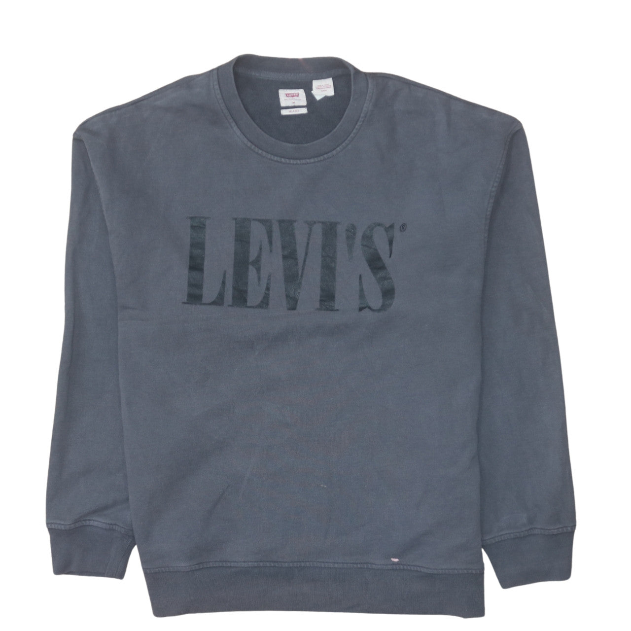 Mens UK Size M Levi's Blue Pullover Sweatshirt