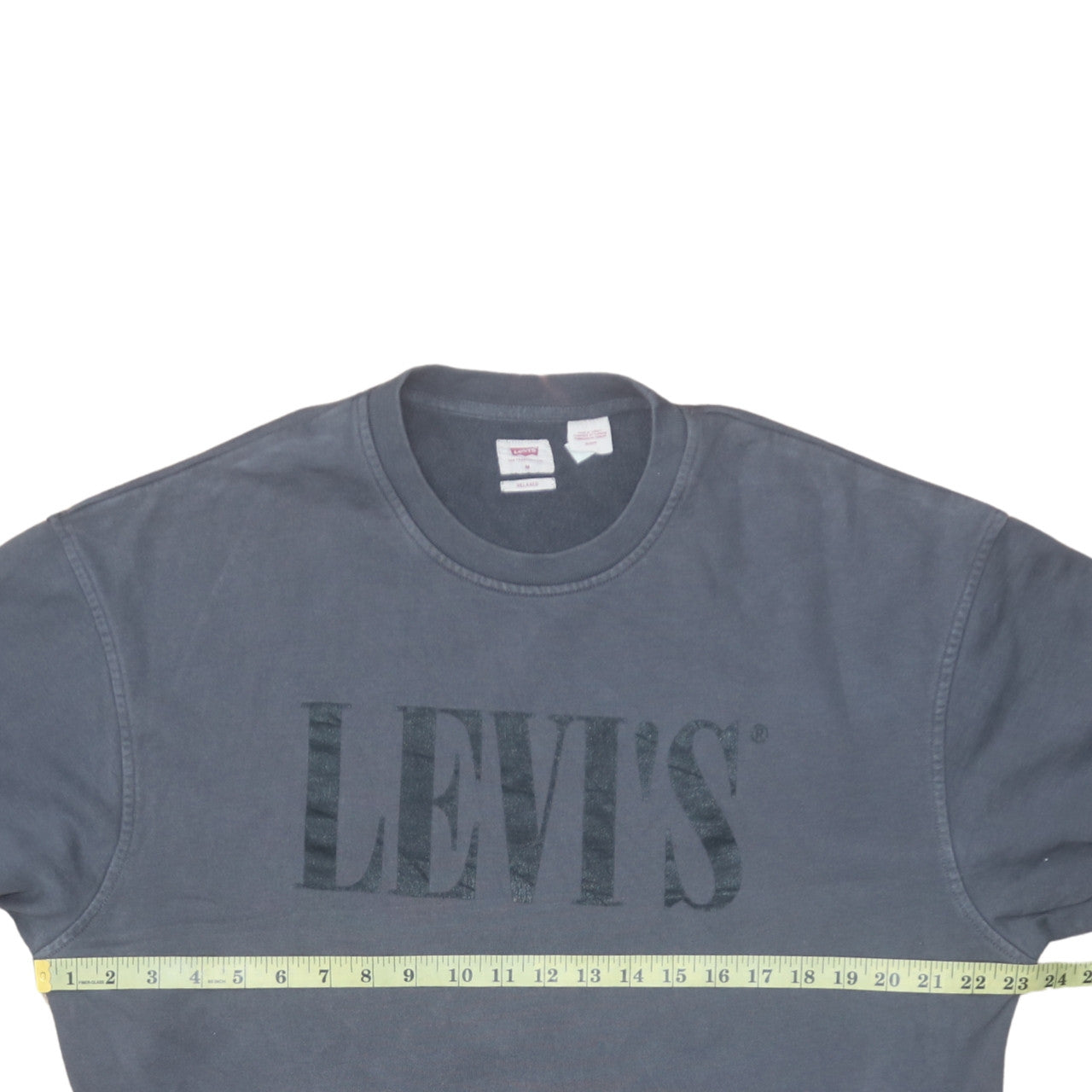 Mens UK Size M Levi's Blue Pullover Sweatshirt