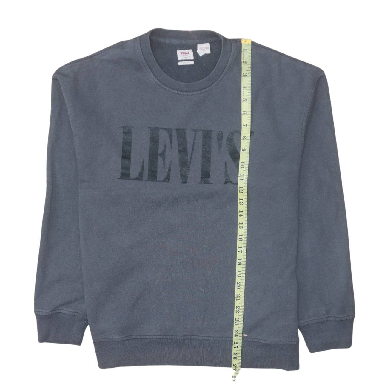 Mens UK Size M Levi's Blue Pullover Sweatshirt