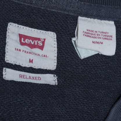 Mens UK Size M Levi's Blue Pullover Sweatshirt