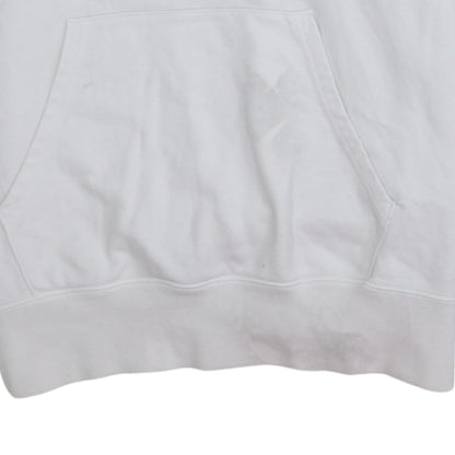 Womens UK Size L Champion White Pullover Hoodie