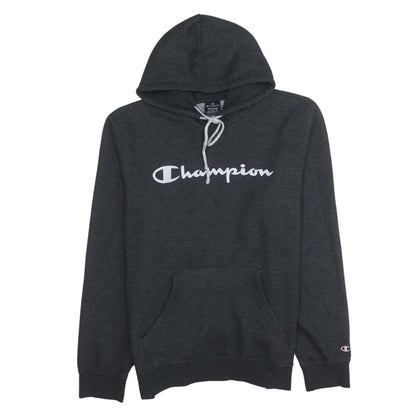 Mens UK Size M Champion Black Pullover Hoodie