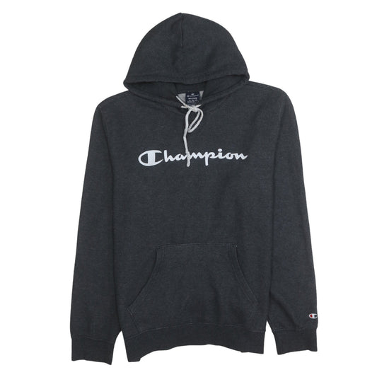 Mens UK Size M Champion Black Pullover Hoodie