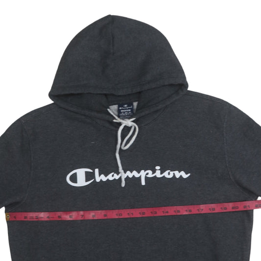 Mens UK Size M Champion Black Pullover Hoodie