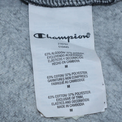 Mens UK Size M Champion Black Pullover Hoodie