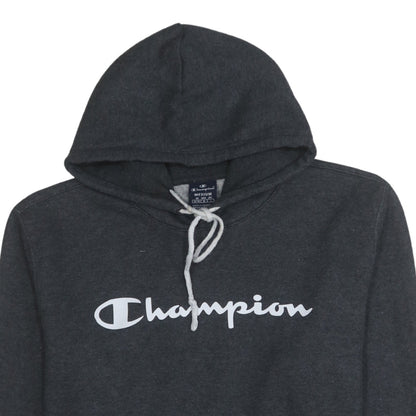 Mens UK Size M Champion Black Pullover Hoodie