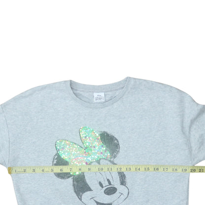 Teens UK Size 12-13Y Disney Grey Pullover Sweatshirt