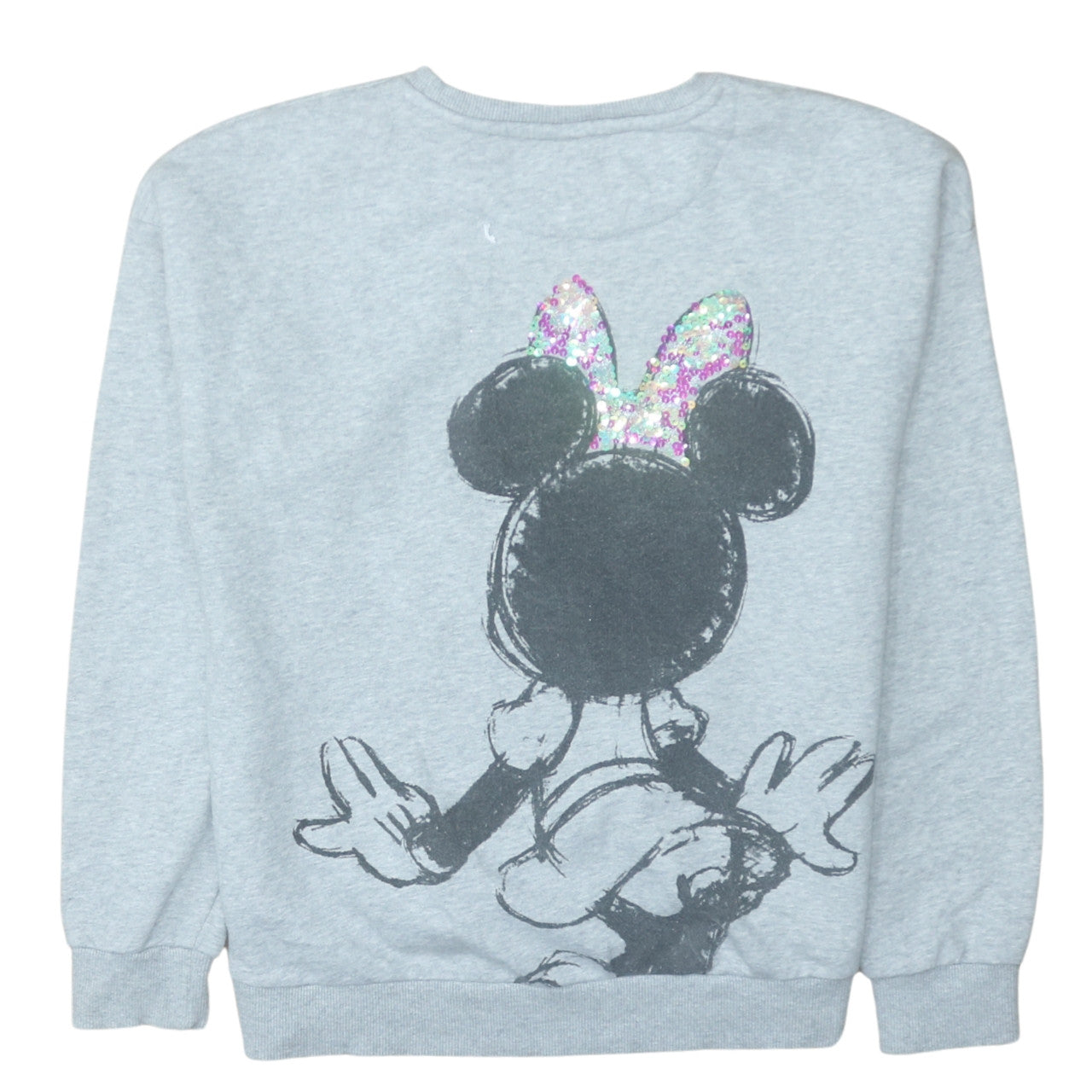 Teens UK Size 12-13Y Disney Grey Pullover Sweatshirt