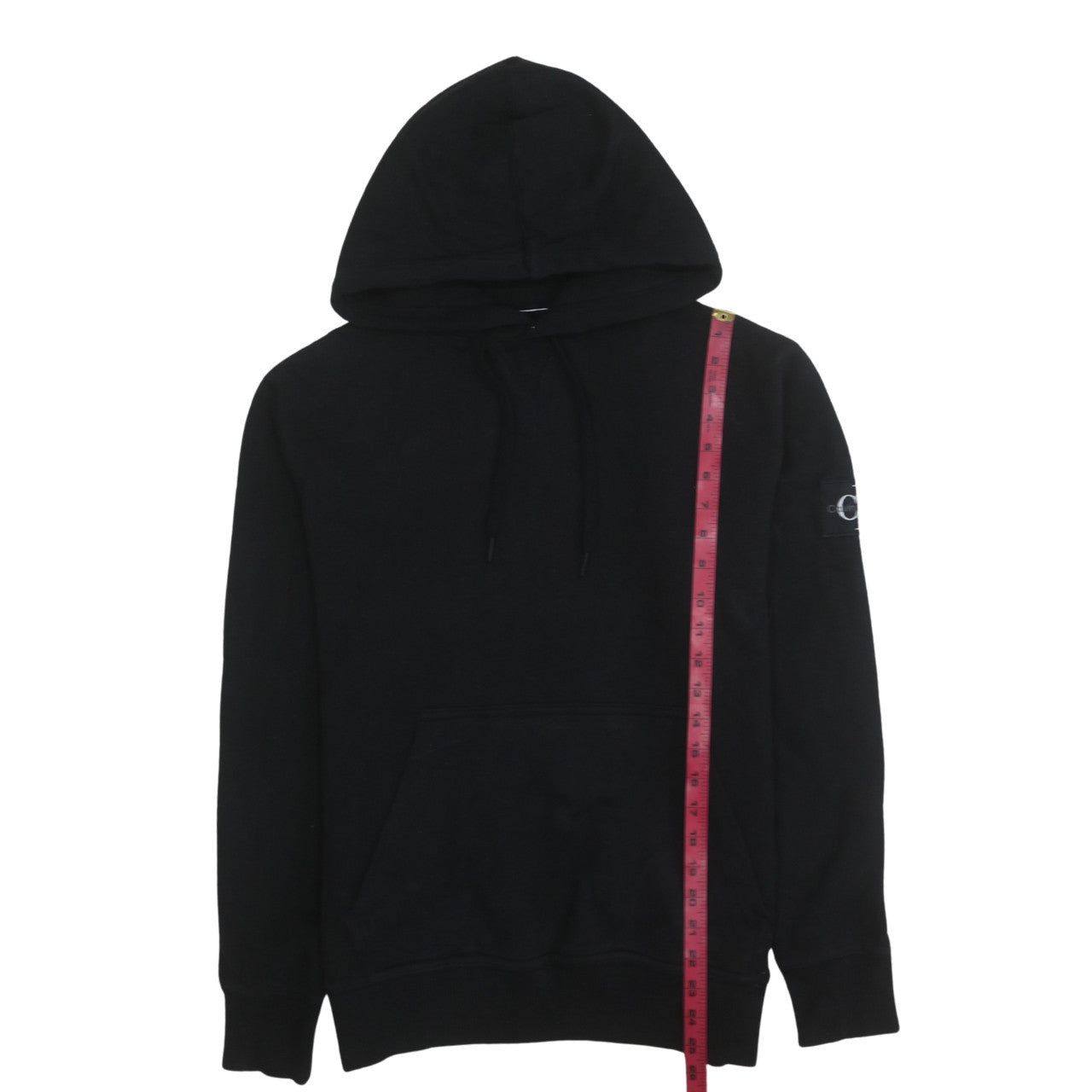 Mens UK Size M Calvin Klein Jeans Black Pullover Hoodie