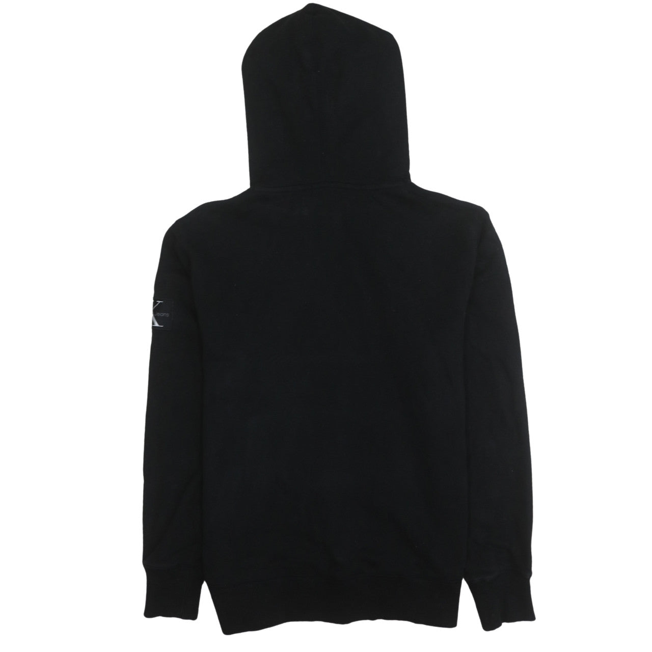 Mens UK Size M Calvin Klein Jeans Black Pullover Hoodie