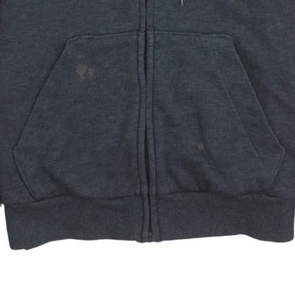 Womens UK Size 8-10 Adidas Grey Full Zip Hoodie