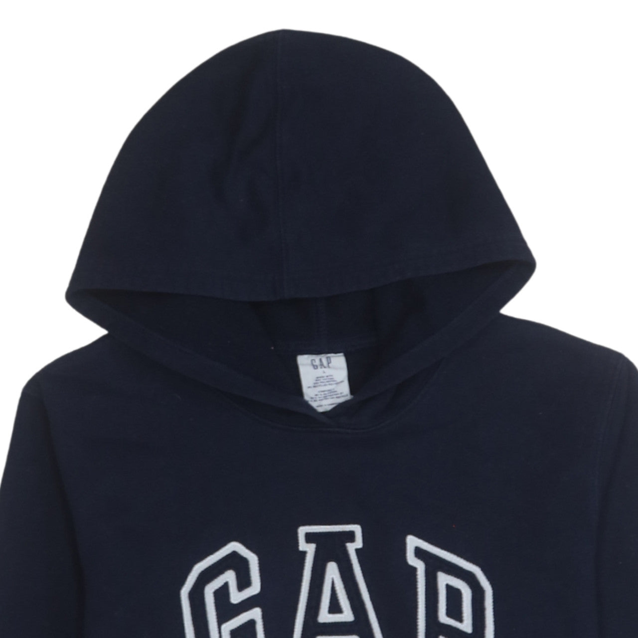 Mens UK Size L GAP Blue Pullover Hoodie