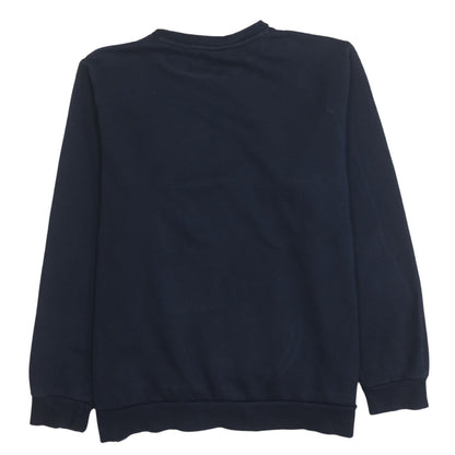 Mens UK Size L Puma Blue Pullover Sweatshirt