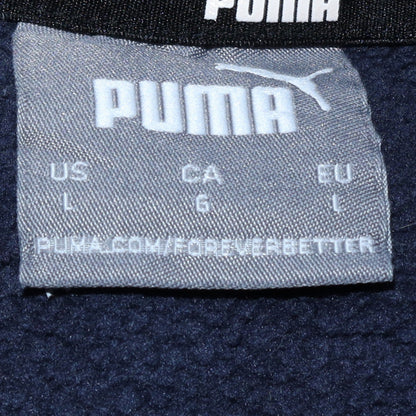 Mens UK Size L Puma Blue Pullover Sweatshirt