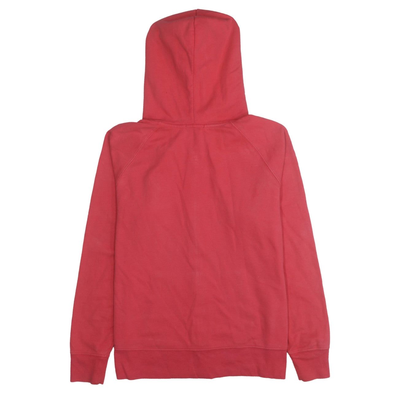 Womens UK Size M GAP Red Full Zip Hoodie