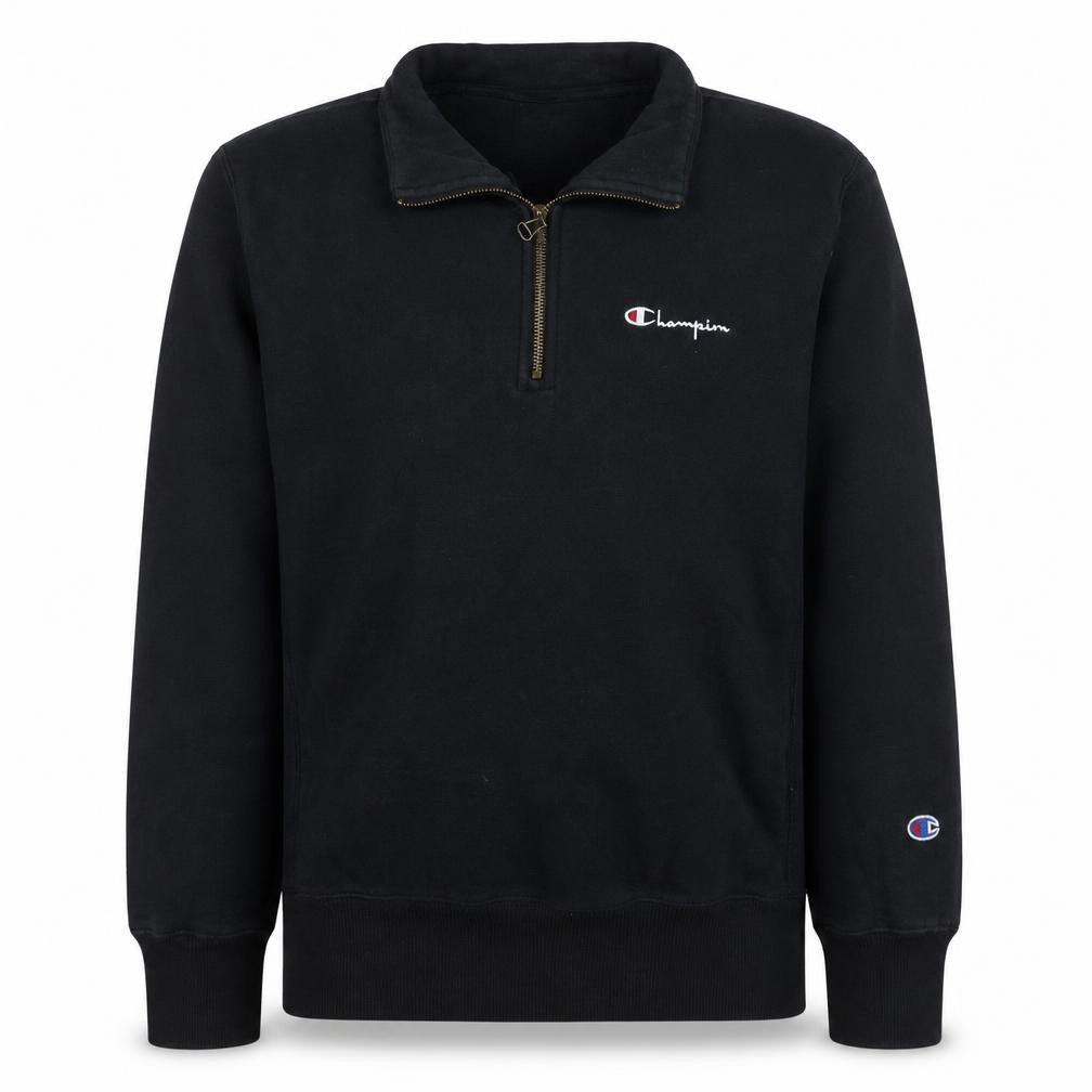 Mens UK Size L Champion Black Pullover Sweatshirt