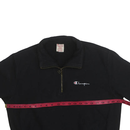 Mens UK Size L Champion Black Pullover Sweatshirt