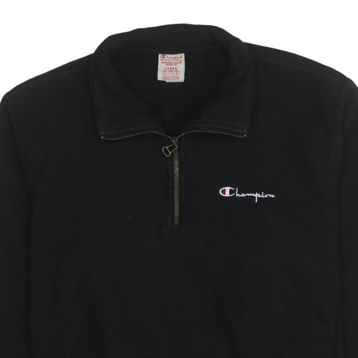 Mens UK Size L Champion Black Pullover Sweatshirt