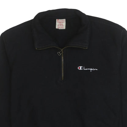 Mens UK Size L Champion Black Pullover Sweatshirt