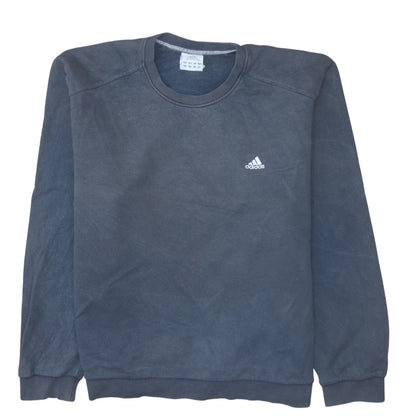 Mens UK Size XL Adidas Blue Pullover Sweatshirt