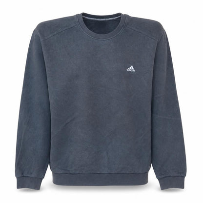 Mens UK Size XL Adidas Blue Pullover Sweatshirt