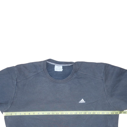 Mens UK Size XL Adidas Blue Pullover Sweatshirt