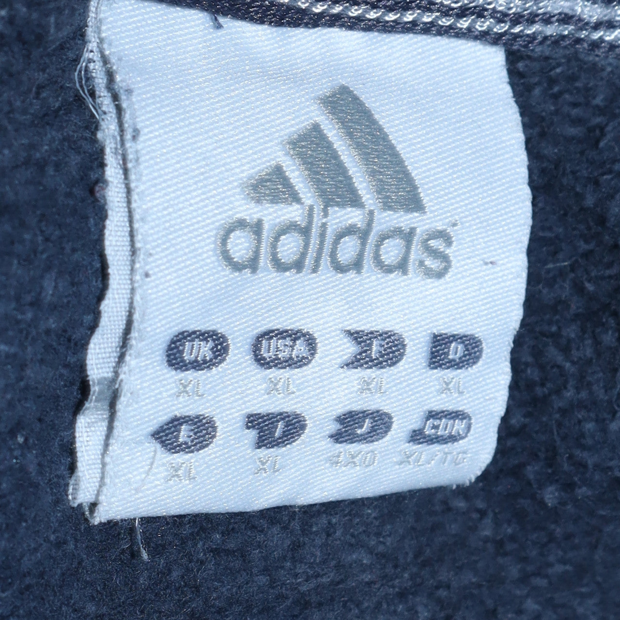 Mens UK Size XL Adidas Blue Pullover Sweatshirt