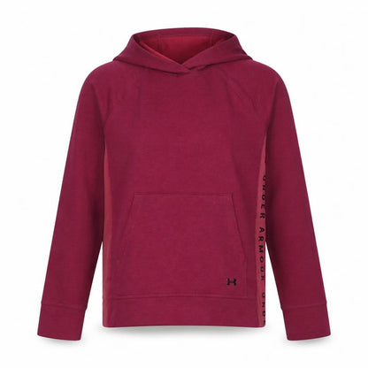 Womens UK Size M Under Armour Red Pullover Hoodie