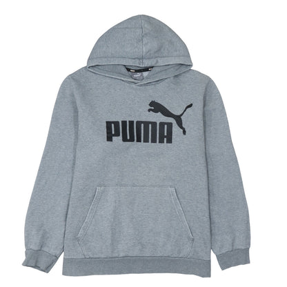 Mens UK Size XL Puma Grey Pullover Hoodie