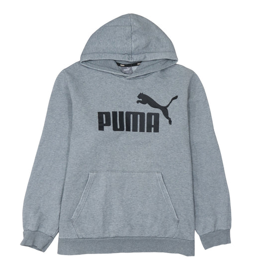 Mens UK Size XL Puma Grey Pullover Hoodie
