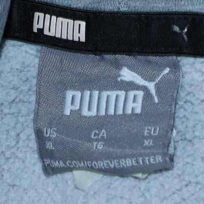 Mens UK Size XL Puma Grey Pullover Hoodie