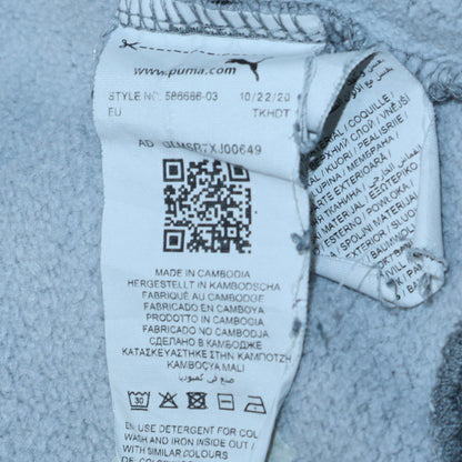 Mens UK Size XL Puma Grey Pullover Hoodie