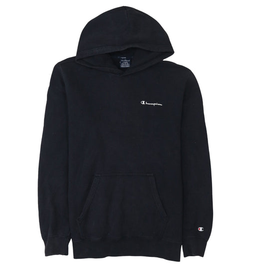 Mens UK Size L Champion Black Pullover Hoodie