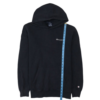Mens UK Size L Champion Black Pullover Hoodie