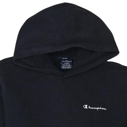 Mens UK Size L Champion Black Pullover Hoodie