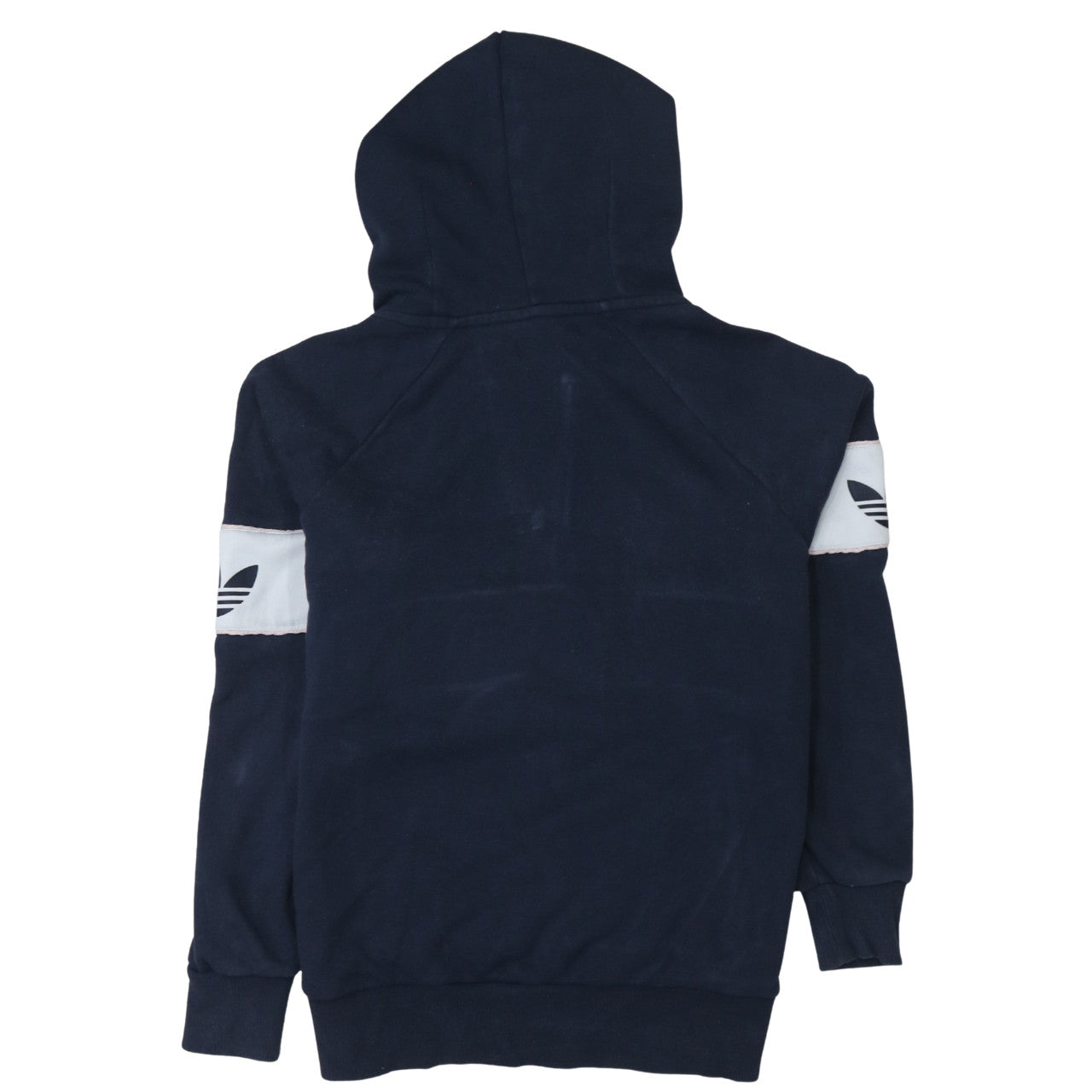 Mens UK Size S adidas Blue 1/2 Zip Hoodie