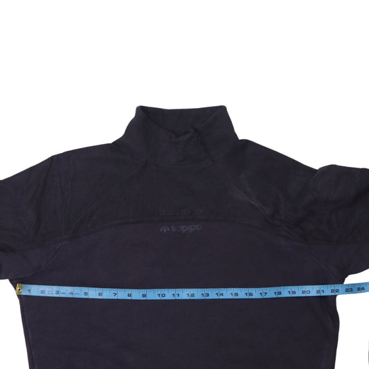 Mens UK Size S Adidas Blue Pullover Sweatshirt