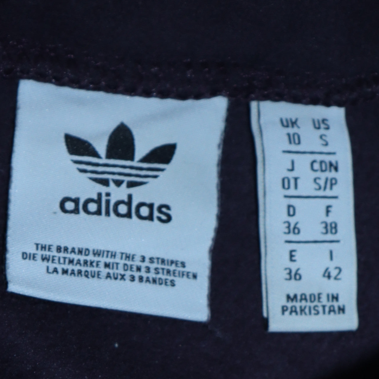 Mens UK Size S Adidas Blue Pullover Sweatshirt
