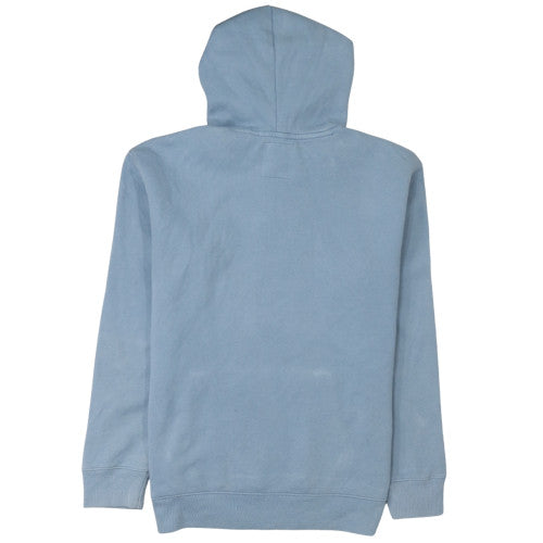 Mens UK Size M Hollister Blue Pullover Hoodie