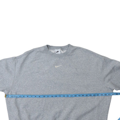 Mens UK Size L Nike Grey Pullover Sweatshirt