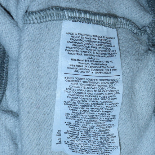 Mens UK Size L Nike Grey Pullover Sweatshirt