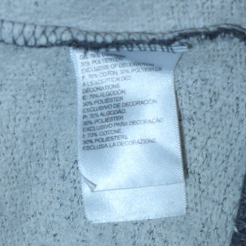 Mens UK Size M The North Face Grey Pullover Hoodie