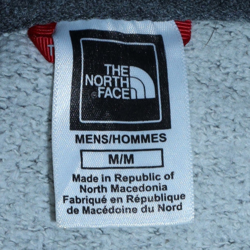 Mens UK Size M The North Face Grey Pullover Hoodie