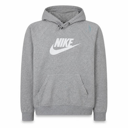 Mens UK Size M Nike Grey Pullover Hoodie