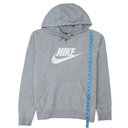 Mens UK Size M Nike Grey Pullover Hoodie